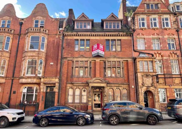 Victorian building in Birmingham city centre